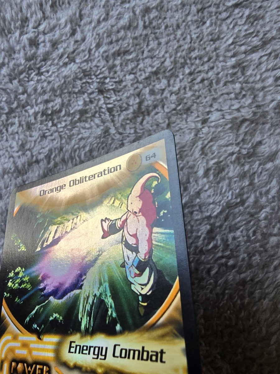 DBZ Dragon Ball Z FOIL Orange Obliteration 64 CCG Limited