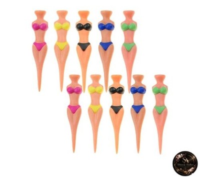 RYOHIN Lab. Golf Tees - Bikini Design - Lustige Sexy Damen Golf Accessoires - 5