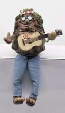 2006 WMG Anthropomorphic Hippie Guitar Player Musician Shelf Sitter Potato 
