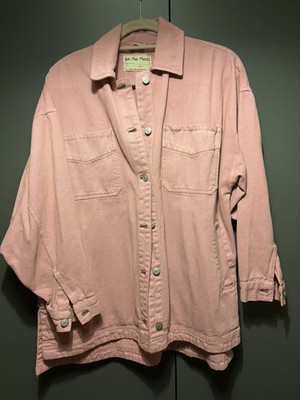  Free People Pink Madison City jacket  Size XS. 