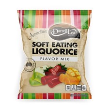 Darrell Lea Soft & Chewy Mixed Fruit Licorice Bites Candy, 7oz Pack