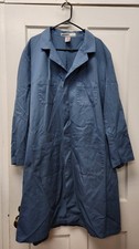 Vtg Red Kap Shop Coat Made in USA 52 RG Postman Blue Workwear Chore Jacket 52R