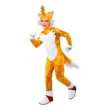 NEW Sonic Tails Child Halloween Costume MEDIUM Size 7-8