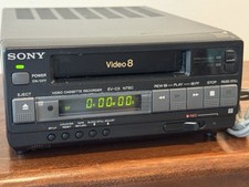 Sony EV-C3 Video8 VCR Powers On - As Is