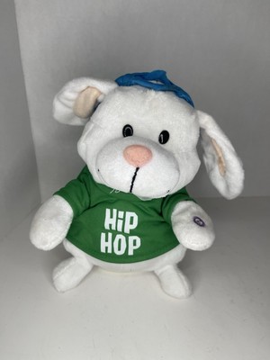RARE Gemmy Animated Hip Hop Easter Bunny Low Dancing Singing For Parts or Repair