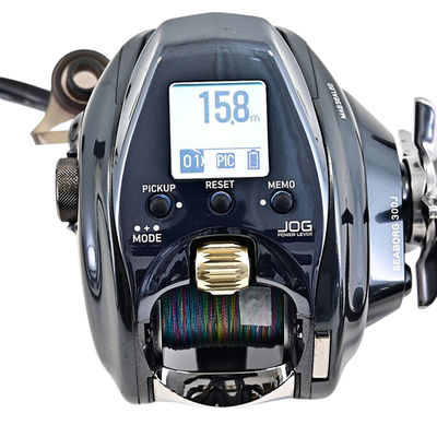 ダイワ21SEABORG 300J 使用距離10.3km 使用時間21h Daiwa】21 Seaborg 300J Distance Used:19.6km Usage Time:25 hours