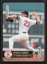 1992 U.S. Playing Card Co. Baseball Aces #JOKERa Roger Clemens Player variation