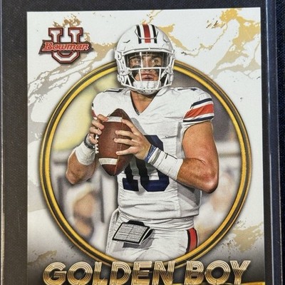 Topps 2022 Bowman U Golden Boy Bo Nix #GB-7 Football Insert Card