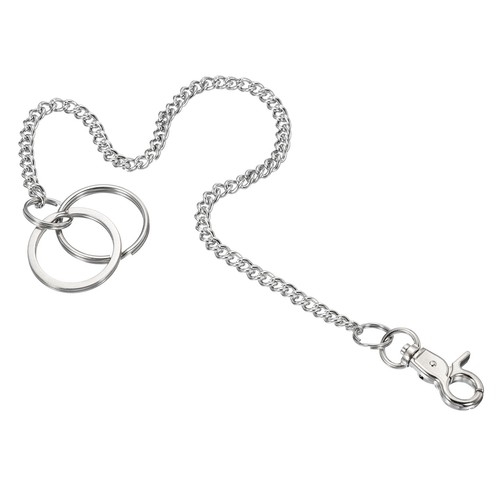 NestNook Targhette numerate con portachiavi, in acciaio inox, per