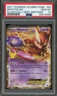 Mewtwo ex PSA 10 Gem Celebrations Classic Collection Pokemon Next Destinies #54