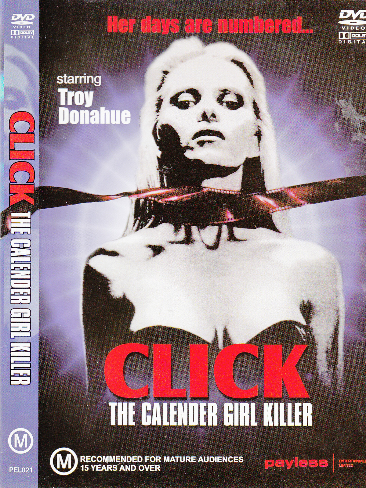 ClickThe Calender Girl Killer1990Troy Donahue MovieDVD eBay
