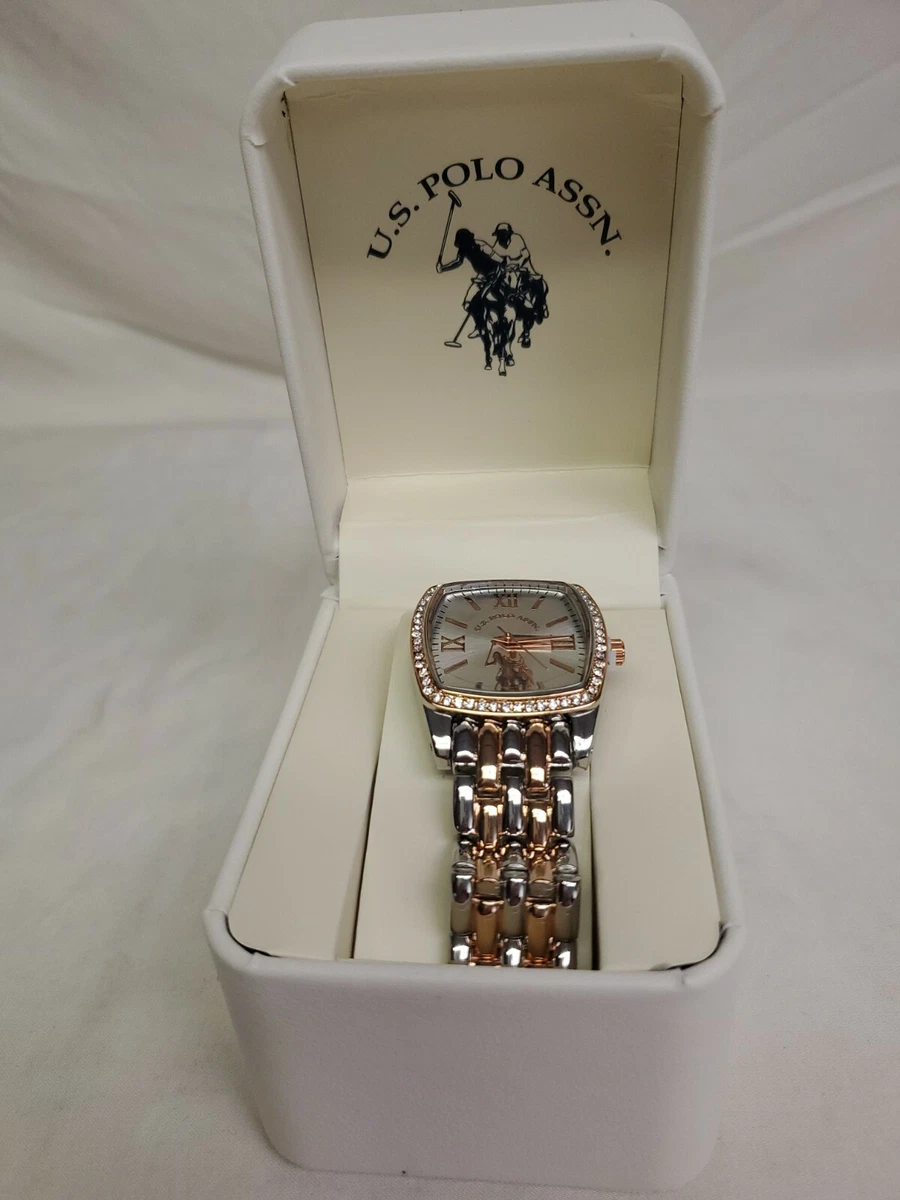 MEN S US POLO ASSN. SILVER AND ROSE GOLD COLOR eBay