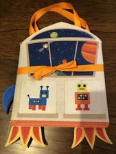 Felt Space Ship Toy