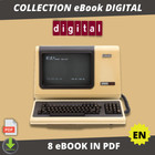 Collection of 8 Ebook DIGITAL Old Computer Vintage in PDF EN