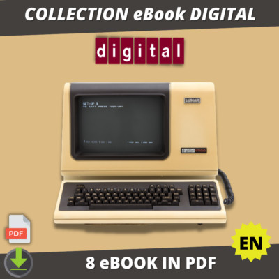 Collection of 8 Ebook DIGITAL Old Computer Vintage in PDF EN | eBay