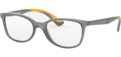 Ray-Ban Junior Soft Rectangle Eyeglass Frames - RY1586 3774 47 - Made In Brazil