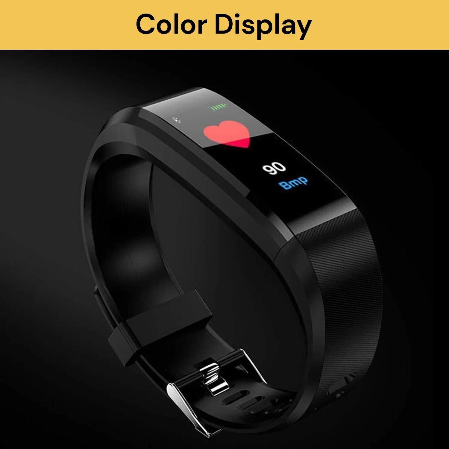 Smart Fitness Band Health Tracker Heart Rate Activity Waterproof Watch