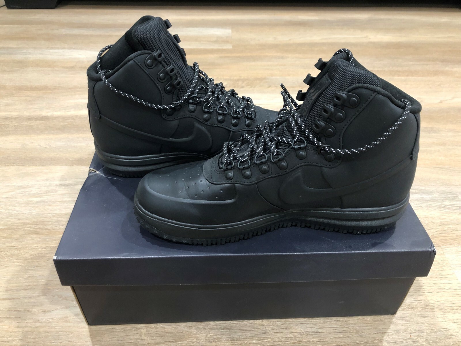 Nike Lunar Force 1 Duckboot 18 Black Size | eBay