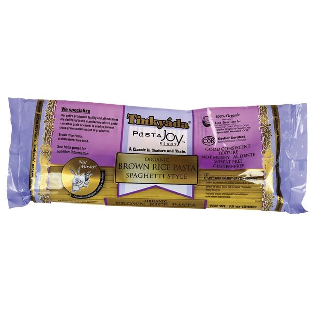Tinkyada Органическая паста из коричневого риса в стиле спагетти 12 унций упаковка 2890₽