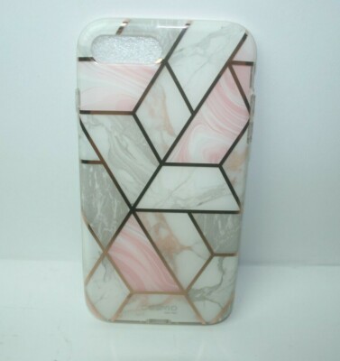 i-Blason Cosmo Series V2 Marble Pink iPhone Max Case 6.5''