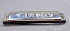 Gentlemen's Hardware Face The Music Harmonica Box 5" Long x 1" W