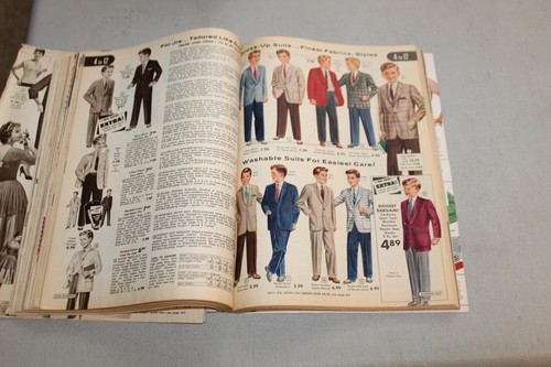 Aldens Spring Summer 1958 Catalog Mid Century Modern Fashion Women Men - Picture 11 of 16