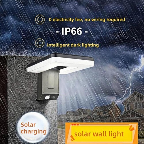 Foldable LED Solar Light Outdoor Wall Lamp Motion Sensor Light Street X2B7 Y6Z4 - Picture 9 of 17