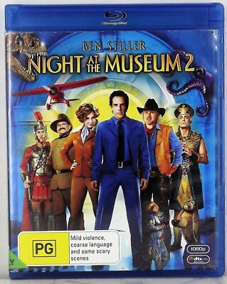 Night At The Museum 2 -- ( Blu-ray + Free Post ) 9321337114941 | eBay ...