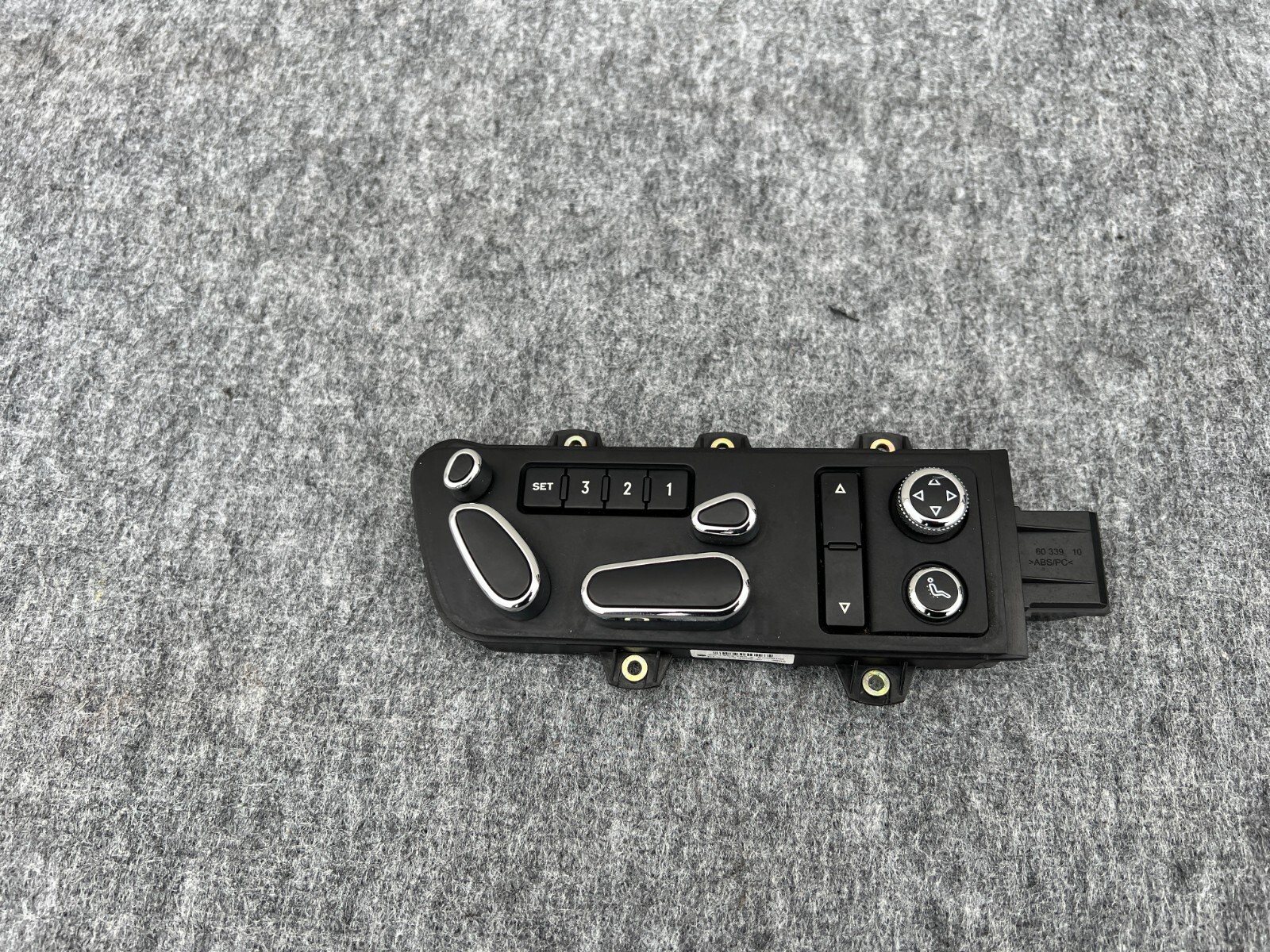 FRONT RIGHT PASSENGER SEAT SWITCH CONTROL BENTLEY FLYING SPUR 