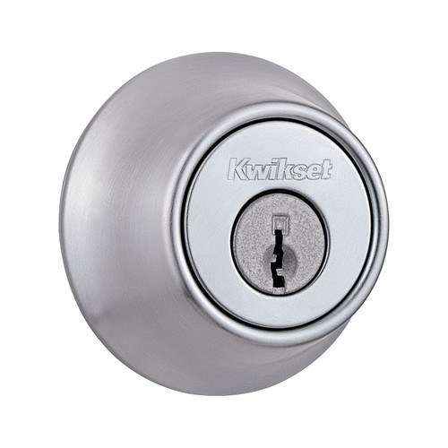 FOR PARTS Kwikset San Clemente Front Door Lock Handle & Deadbolt
