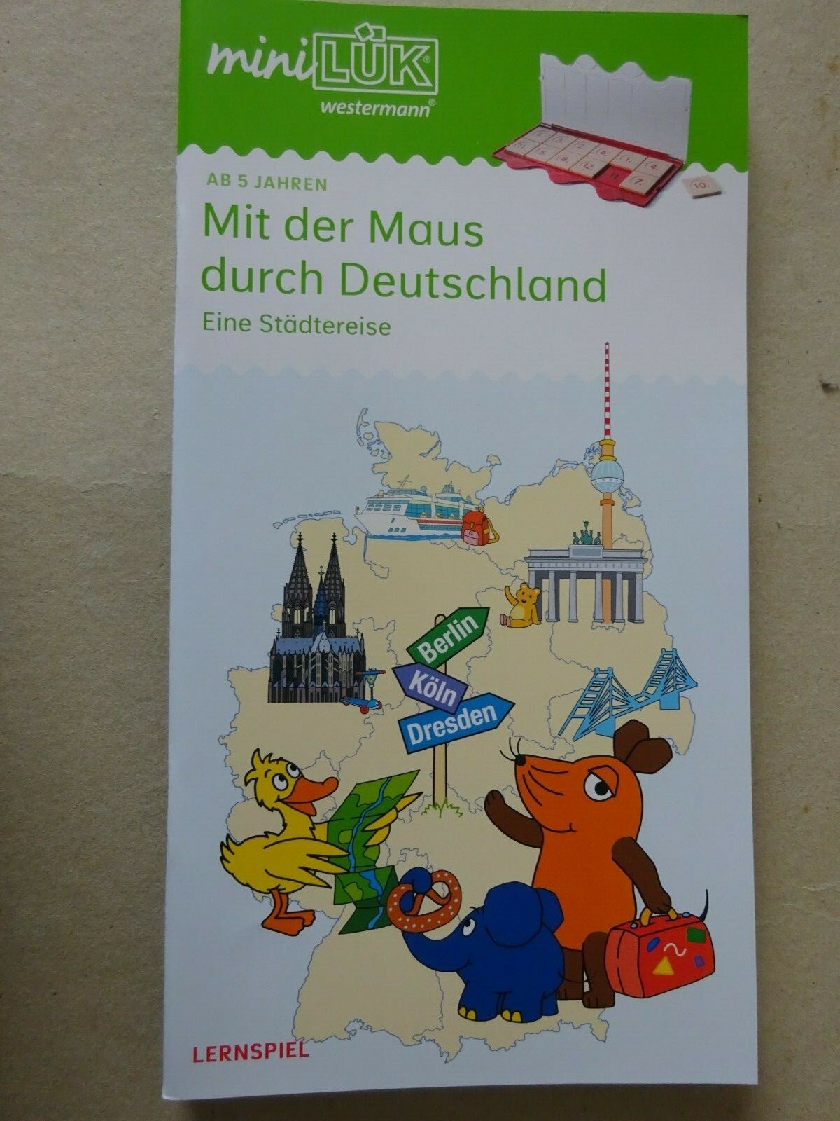 Lük 244536 Minilük Maus Deutschlandreise - Bild 3