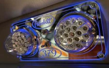 Peterbilt 379 Dome Lights Plate Red Led Lights Color
