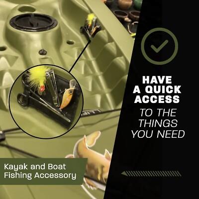 kayak Fishing Accessories, STICK ON MAGNETIC PADS Great organizing. | eBay