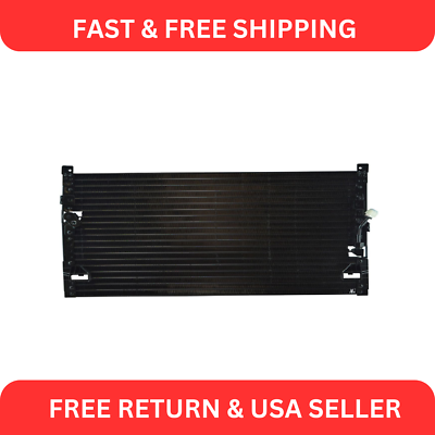 Brand New A/C Condenser For 1998-2004 Toyota Tacoma - Aluminum 4899 Series, Fits 2.4L, 2.7L, 3.4L Engines