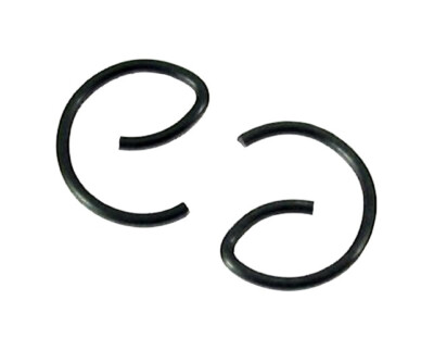 12mm Single End Piston Circlips Pair - Tomos