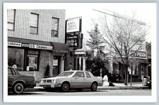 Secaucus New Jersey NJ Post Office Plaza Station Real Photo Postcard RPPC 1991