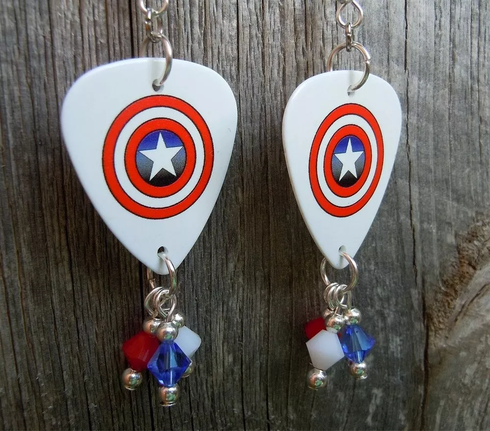 Captain america best sale earrings