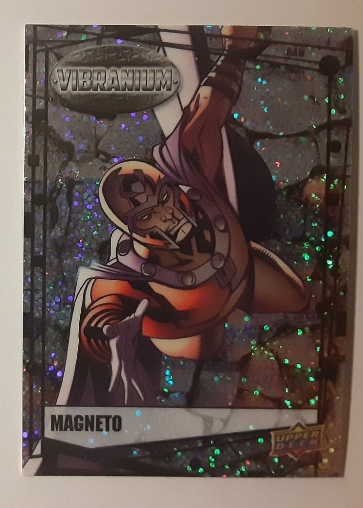 2015 Upper Deck Marvel Vibranium  RAW PARALLEL #73 Magneto