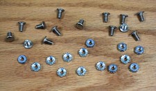 1955 56 Chevy Ft Fender Bracket Fake Rivets Stainless Rivet Looking Bolts Usa