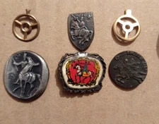 Sinjska Alka Croatia Sinj Knight Warrior Game Pin Badge Lot Rare