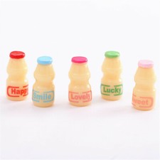 10PC Dollhouse Miniature 1:12 Scale Drinks Yogurt Bottles Breakfast Accessories