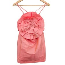 Anthropologie Womens XS Atsu Oversized Rosette Mini Dress NWT
