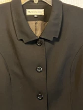 Travis Ayers 14 Classic Black Blazer Jacket Notch Collar Professional Business