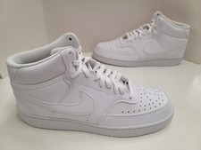 NIB MENS Nike COURT VISION MID NN Basketball Sneakers Triple White DN3577 100