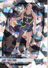 2024 Prizm WNBA Jacy Sheldon RC #4 Wings Cracked Ice PWE