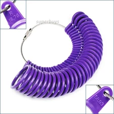 3 in 1 Australian A-Z Diameter Circumference Finger Ring Sizer Size Gauge Tool