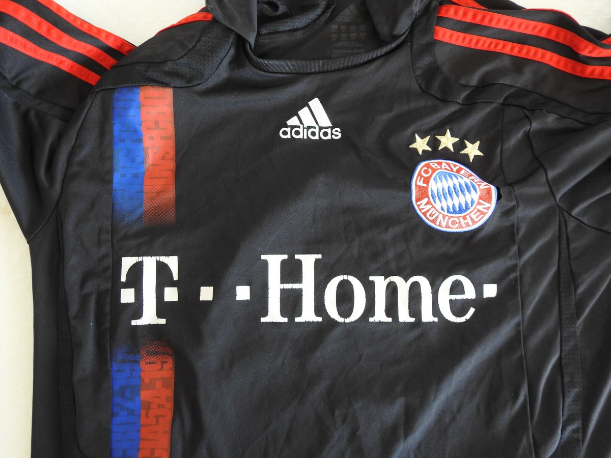 Bayern Munchen 2007 Jersey 31 Schweinsteiger Adidas Black Shirt
