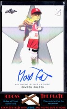 1-2019 Leaf Perfect Game All-American Auto (Red Back) Daxton Fulton Marlins