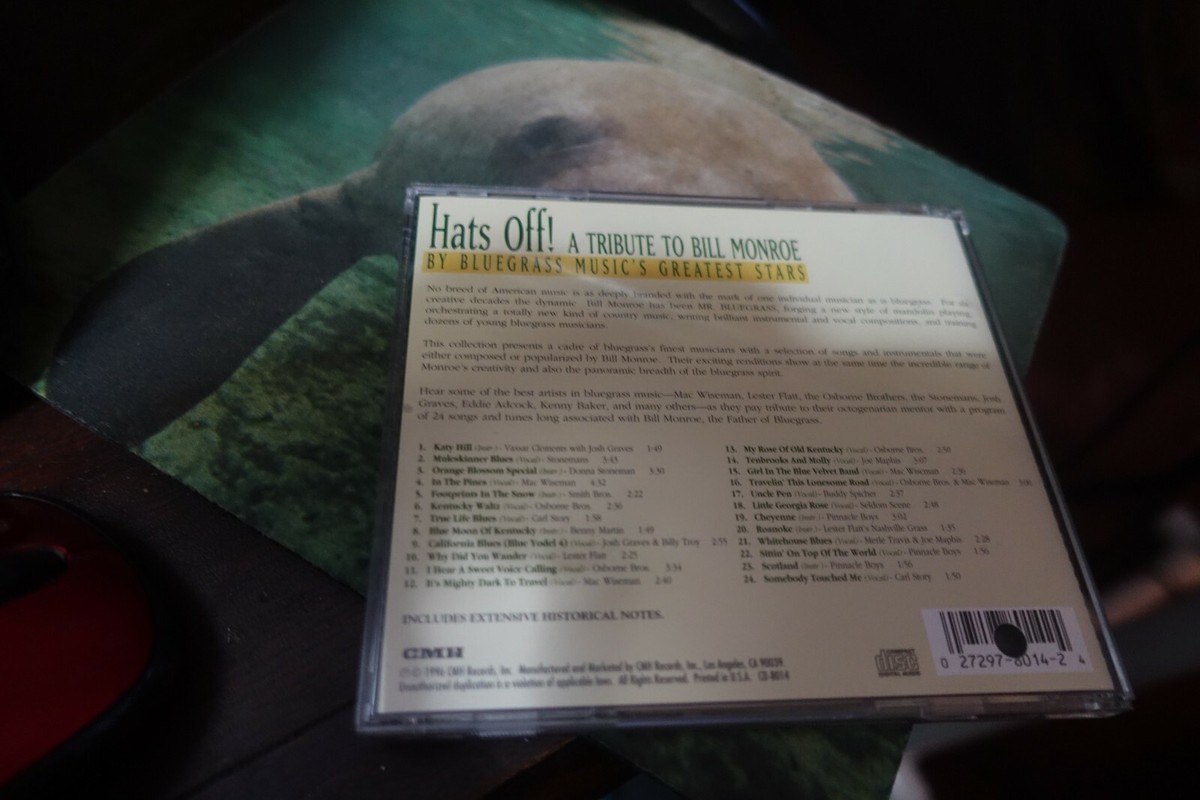 HATS OFF! A TRIBUTE TO BILL MONROE | eBay