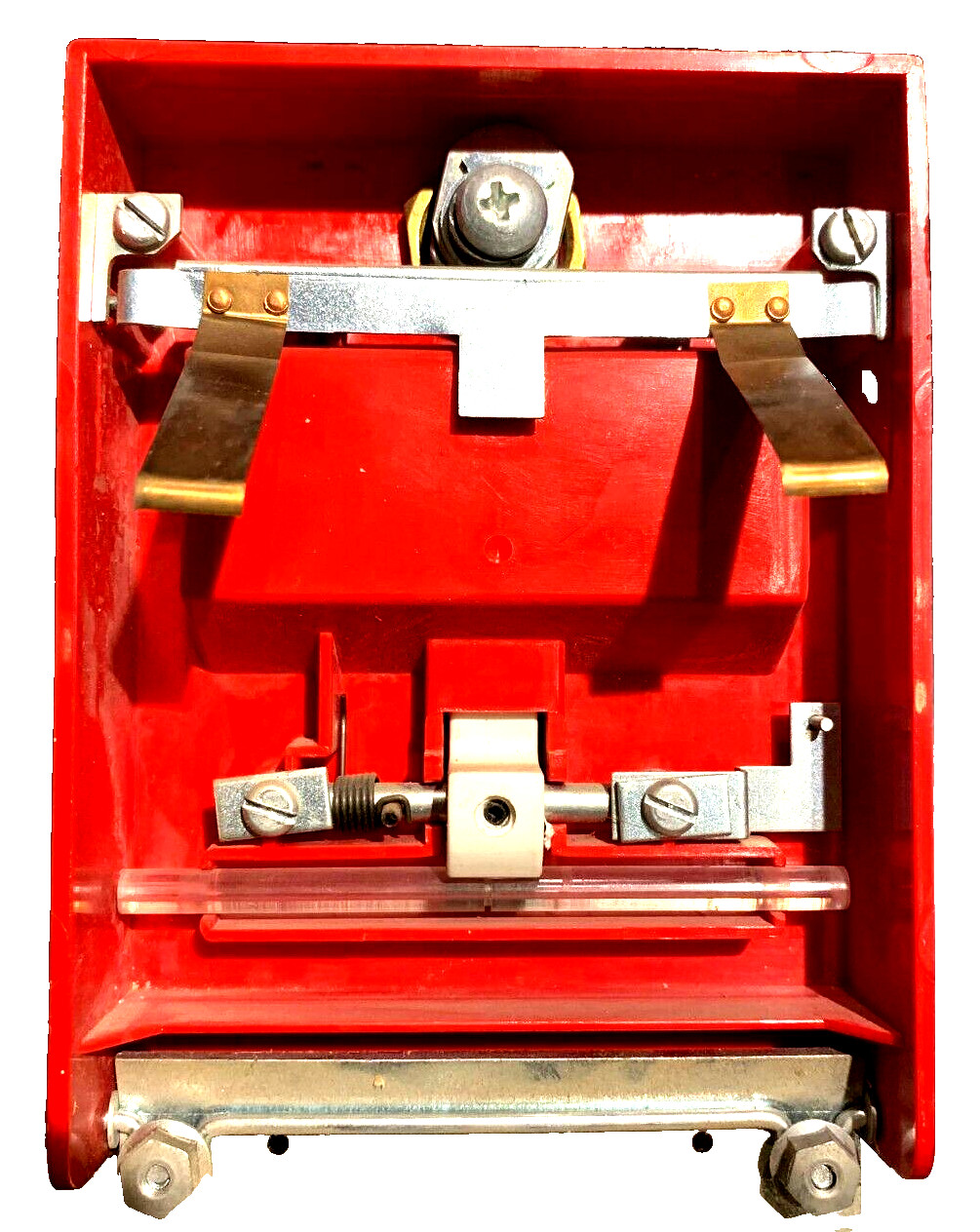 Simplex Double Action Manual Fire Alarm Break Glass Pull Station w/Tamper Switch สำนักงานสิทธิ